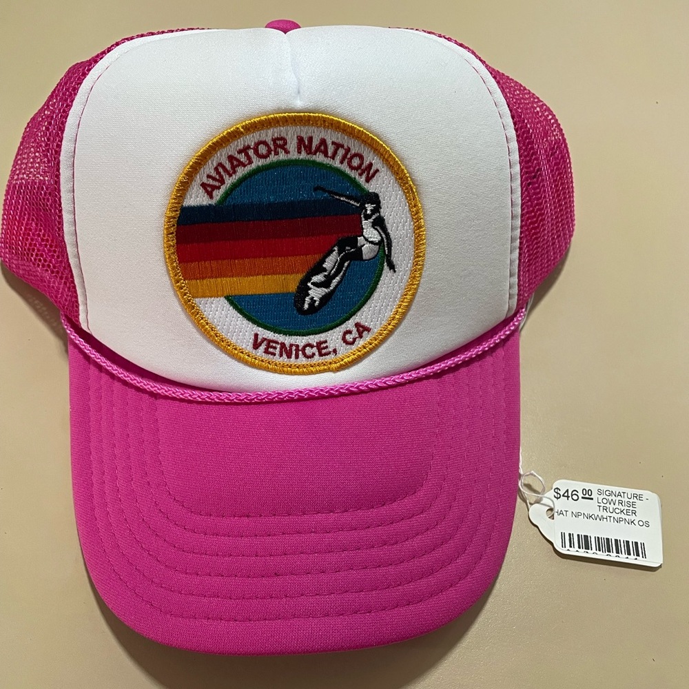 Aviator nation trucker hat